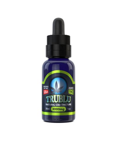 TruBlu Peppermint – CBD Tincture 3000mg