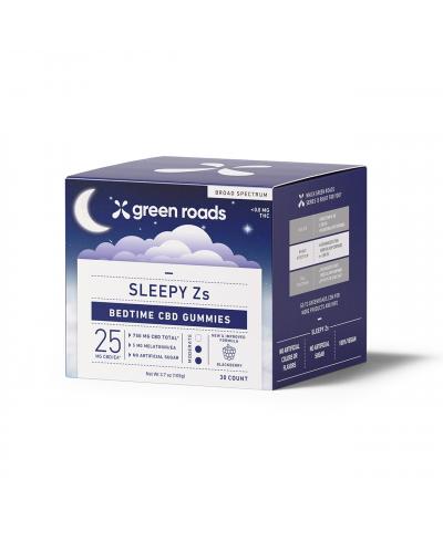 SLEEPY ZS CBD GUMMIES (30CT) - 750MG