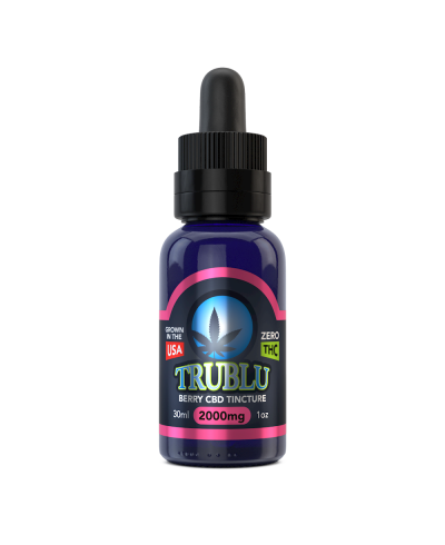 TruBlu Berry – CBD Tincture 2000mg