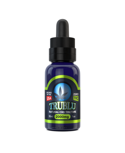 TruBlu Natural – CBD Tincture 2000mg