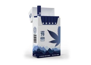 20-Pack Natural Flavor 70mg CBD Hemp Smokes