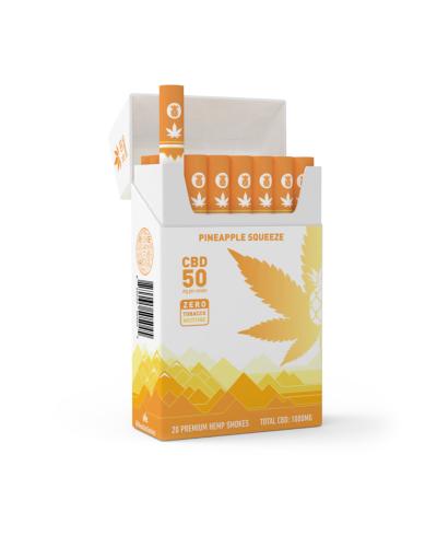 20-Pack of MOUNTAIN Smokes Pineapple Squeeze 50mg