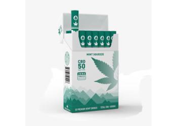 20-Pack of MOUNTAIN Smokes Mint Squeeze - 50mg